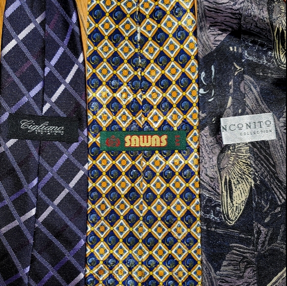 Vintage 90s Tie Bundle - Picture 2 of 2